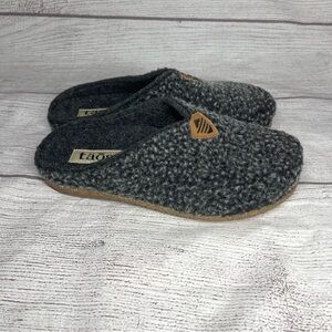 Taos Women’s 8-8.5 (39) My Sweet Wool Charcoal Grey Clogs